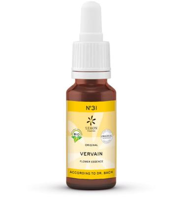Lemonpharma Bach Bach Bloesemremedies Vervain Bio (20ml)