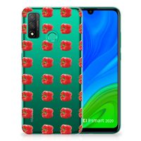 Huawei P Smart 2020 Siliconen Case Paprika Red - thumbnail