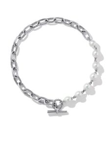 David Yurman bracelet en chaîne à perles - Argent