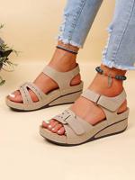 Casual Pu Slide Sandals