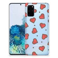 Samsung Galaxy S20 Plus TPU bumper Hearts - thumbnail