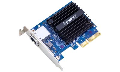 E10G18-T1 - Netwerkadapter - PCIe 3.0 x4 laag profiel - 10Gb Ethernet x 1 - voor Disk Station DS1618; RackStation RS1219, RS2418, RS2818, RS3618, RS818 E10G18-T1 - Netwerkadapter - PCIe 3.0 x4 laag profiel - 10Gb Ethernet x 1 - voor Disk Station DS1618; RackStation RS1219, RS2418, RS2818, RS3618, RS818