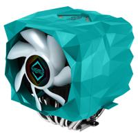 Iceberg Thermal IceSLEET X9 Dual TR CPU-koellichaam met ventilator Turquoise (b x h x d) 150 x 166 x 135 mm - thumbnail