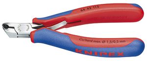 Knipex Voorsnijtang schuine korte kop 115 mm - 6442115