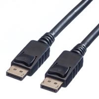 VALUE DisplayPort Cable, DP-DP, LSOH, M/M, zwart, 1,5 m