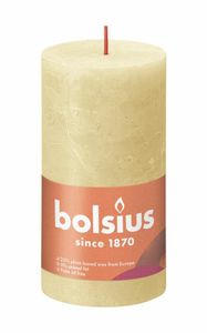 Bolsius kaars rustiek 13x7 cm oat beige