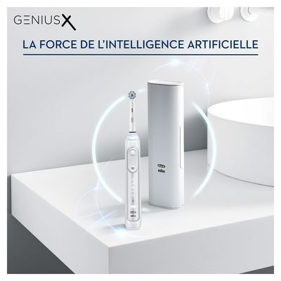 Oral-B Genius X 80354130 Elektrische tandenborstel Roterend / oscillerend Wit