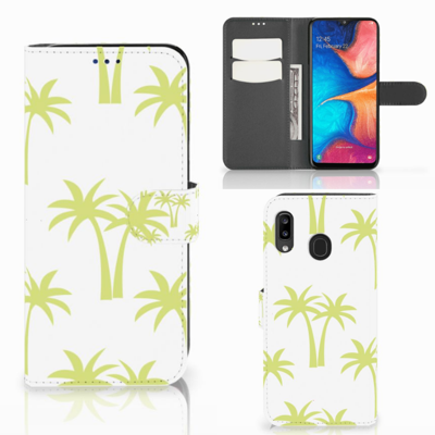 Samsung Galaxy A30 Hoesje Palmtrees Samsung Galaxy A30 Hoesje Palmtrees