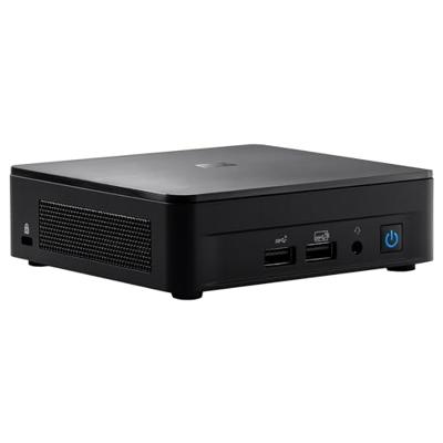 ASUS NUC 12 Pro Barebone Desktop-PC (Intel Core i3-1220P, Intel UHD Graphics, geen geheugen, geen besturingssysteem, incl. stroomkabel)