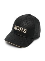 Michael Kors Kids casquette à logo monogrammé brodé - Noir