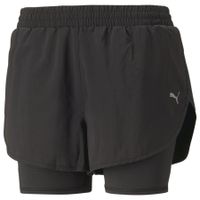 Puma Run Favourite geweven 2-in-1 hardloopshort voor dames - thumbnail