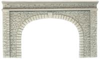 Noch 58062 H0 Tunnelportaal natuursteen, dubbelspoor