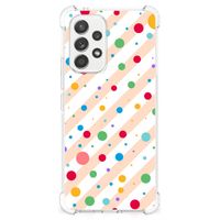 Samsung Galaxy A53 5G Doorzichtige Silicone Hoesje Dots