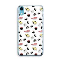 Sushi time: iPhone XR Transparant Hoesje