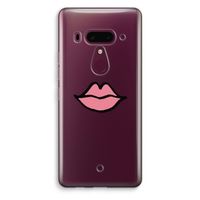 Kusje: HTC U12+ Transparant Hoesje