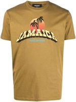 DSQUARED2 t-shirt à imprimé graphique - Marron - thumbnail