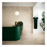 Edimax Astor Velvet Vloer- en wandtegel | 80x80 cm | Gerectificeerd | Marmerlook | Mat Beige