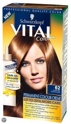 Schwarzkopf Vital Intensive Colour Creme 62 Caramel Chocolate