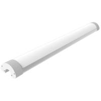 LEDmaxx Tri-Proof LED-onderbouwlamp LED LED vast ingebouwd 40 W Warmwit Aluminium