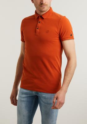 Short sleeve polo slim fit light