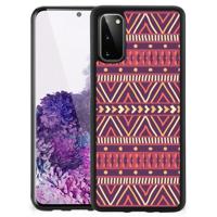Samsung Galaxy S20 Bumper Case Aztec Paars