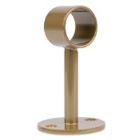 Afstandsteun goud Ø32mm (open) L=75mm