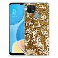 Siliconen Hoesje OPPO A15 Barok Goud - thumbnail