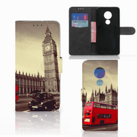 Motorola Moto G7 Power Flip Cover Londen - thumbnail