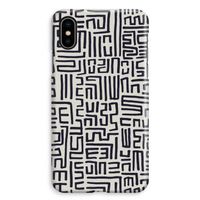 Moroccan Print: iPhone XS Max Volledig Geprint Hoesje - thumbnail