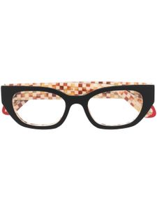 Etnia Barcelona lunettes de vue Brutal 6 à monture papillon - Noir