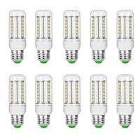 10pcs 10w led maïs gloeilamp 1000lm g9 b22 e12 e14 e26 e27 gu10 69 led smd5730 100w equivalent lamp kroonluchter kaars warm wit 220v 110v Lightinthebox