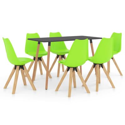 vidaXL 7-delige Eethoek groen vidaXL 7-delige Eethoek groen