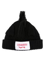 Charles Jeffrey Loverboy bonnet Chunky Unicorn - Noir - thumbnail