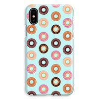 Donuts: iPhone XS Max Volledig Geprint Hoesje - thumbnail