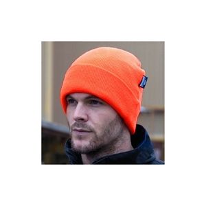 Extra warme winter skimuts oranje   -