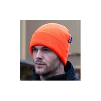 Extra warme winter skimuts oranje   - - thumbnail