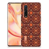 OPPO Find X2 Pro TPU bumper Batik Brown