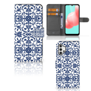 Samsung Galaxy A32 5G Hoesje Flower Blue