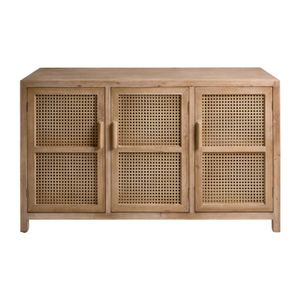 Webbing dressoir Bandung - naturel - 72x120x40 cm