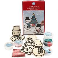 Foam Clay Sneeuwpop met kerstboom