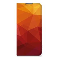 Stand Case voor OnePlus Nord 2T Polygon Red - thumbnail