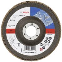 Bosch Accessories 2608603659 X431 Lamellenschijf Diameter 125 mm Boordiameter 22.33 mm Staal 1 stuk(s)