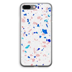 Terrazzo N°6: iPhone 8 Plus Transparant Hoesje