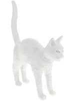 Seletti lampe de table Jobby the Cat - Blanc