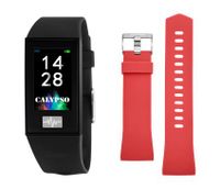 Horlogeband Smartwatch Calypso K8500.6 Kunststof/Plastic Rood 13mm - thumbnail