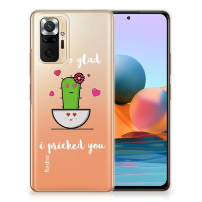 Xiaomi Redmi Note 10 Pro Telefoonhoesje met Naam Cactus Glad Xiaomi Redmi Note 10 Pro Telefoonhoesje met Naam Cactus Glad