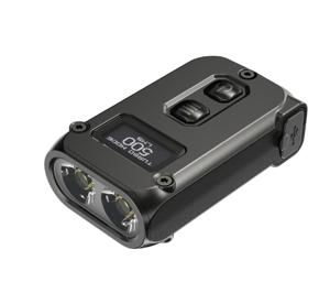 NiteCore TINI 2 schwarz Zaklamp werkt op een accu LED 500 lm 14 g