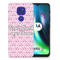 Motorola Moto G9 Play | E7 Plus Silicone-hoesje Flowers Pink DTMP