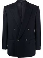 Pierre Cardin Pre-Owned blazer croisé à revers pointus (années 1980) - Bleu - thumbnail