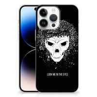 Silicone Back Case iPhone 14 Pro Max Skull Hair - thumbnail